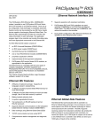 PACSystems RX3i Ethernet NIU IC695NIU001-BD, GFK