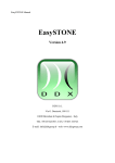 EasySTONE Manual