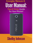 Google Nexus 6 User Manual