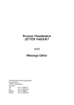 Process Visualisation JETTER VIADUKT with Message Editor