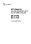 USER`S MANUAL MANUEL DE L`UT SATEUR