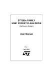 ST7265x family USB1 pocket Flash drive (reference design)