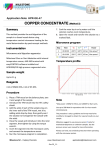 COPPER CONCENTRATE CONCENTRATE