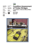 Condition assessment of timber bridges