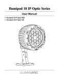 Ilumipod 18 IP Optic Series User Manual