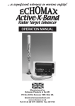 Echomax Active-X Instruction Manual