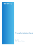 Financial Deliveries User Manual