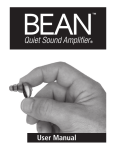 BEAN Quiet Sound Amplifier User Manual