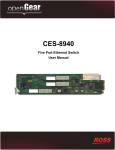 CES-8940 User Manual