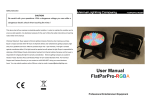 User Manual FlatParPro-RGBA