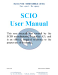 This user manual was created by the SCIO