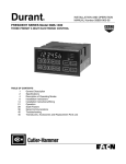 President Series Model 58861400 User Manual