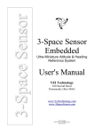 3-Space Sensor Embedded User`s Manual