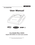 OHP 6000 User Manual