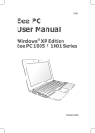 Eee PC User Manual