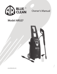 Model AR527 Owner`s Manual