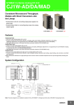 CJ1W-AD/DA/MAD