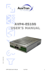 AAVVVPPP444---EEESSS111000000 USER`S MANUAL
