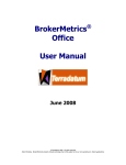 BrokerMetrics Office User Manual