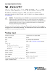 NI USB-6212 Device Specifications