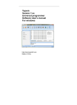 Topwin Version 7.xx Universal programmer Software User`s manual