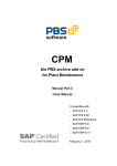 PBS archive add on CPM - Manual Part C - User Manual -