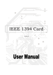 IEEE 1394 Card