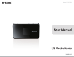 DWR-932 User Manual LTE Mobile Router - D-Link
