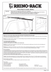 Fitting Instructions for Rhino Universal Side Loader