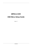 OSD Setup Guides