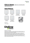 USER MANUAL - Citygrow Energy Systems