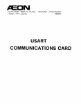 USART COMMUNICATIONS CARD