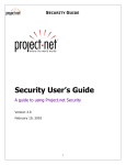Microsoft Office Word - Security User Manual 2003_2_19