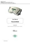 the User Manual Telecardia