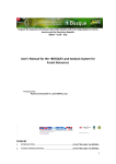 User`s Manual for the +BOSQUE Land Analysis System for Forest