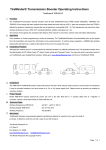 TireMinder TPMS BOOSTER INSTRUCTION