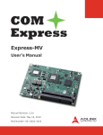 Express-MV User`s Manual