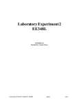 Laboratory Experiment 2 EE348L