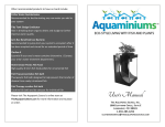 User`s Manual - The Aquaponic Source