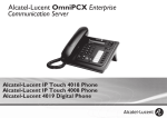 Alcatel-Lucent OmniPCX Enterprise Communication Server