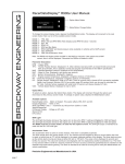 RacerDataDisplay R900e User Manual.