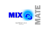 MixMate User Manual