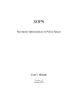 SOPS User Manual