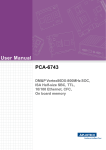 User Manual PCA-6743