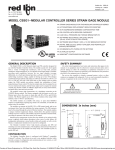 modular controller series strain gage module