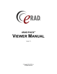 eRAD PACS Viewer manual