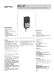 Gefran GFX-OP 0709 ENG - Southwest Heater and Control