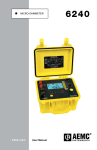 MICRO-OHMMETER E N G L I S H User Manual