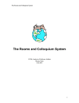 The Rooms and Colloquium System - Home Page