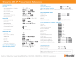 ShoreTel 265 IP Phone Quick Reference